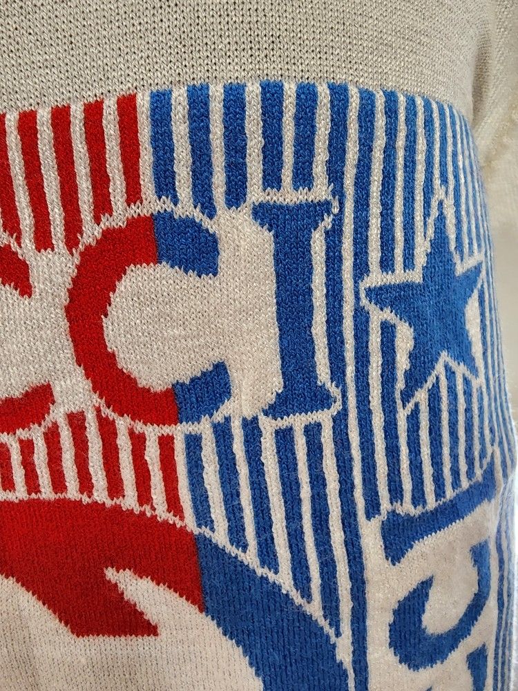 Oversized Red,white Blue Gucci Shirt L/XL