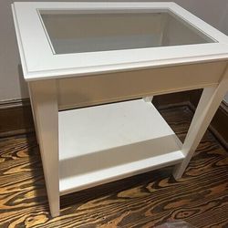 nice white IKEA Liatorp side table