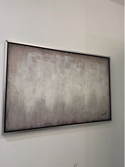 Large Modern Abstract Canvas Wall Art – Neutral Luxury Decor