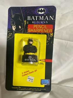 Batman Returns Pencil Sharpener on Card