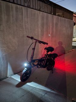 WERHY ELECTRIC BIKE COLOR BLACK