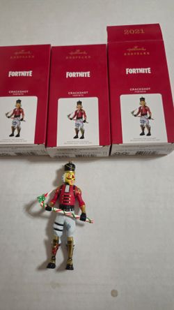 N. Peoria brand new hallmark ornaments  $10 for 3 fortnight crackshot Ornament  from fortnight video game Description Has Pickup Location Options