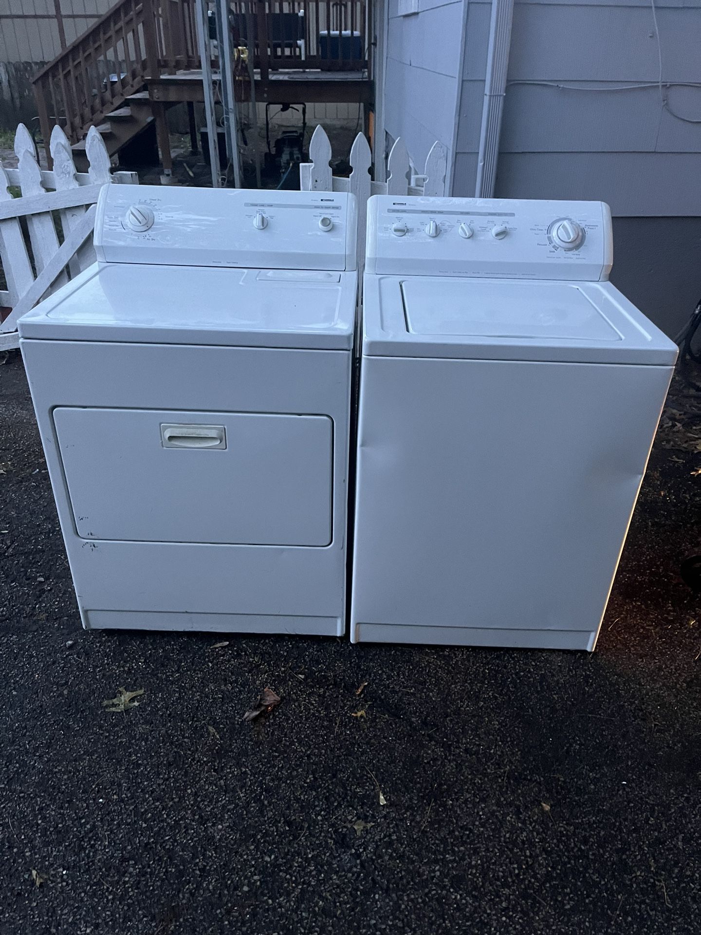 Kenmore Washer And Electric Dryer Set