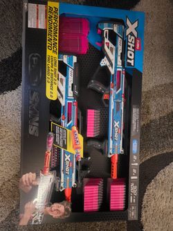 Zuru X-Shot Skins Long Shot 2.0 Foam Blaster Set  Firm