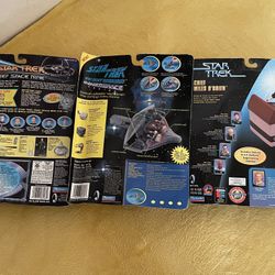 Vintage KAY BEE TOYS Star Trek Figurines 