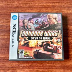 Advance Wars Days Of Ruin Nintendo DS