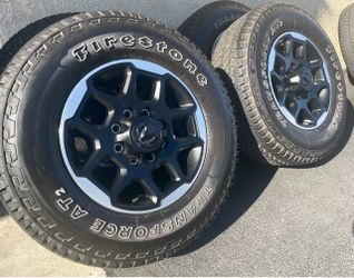18” Dodge Ram 2500 new wheels and tires