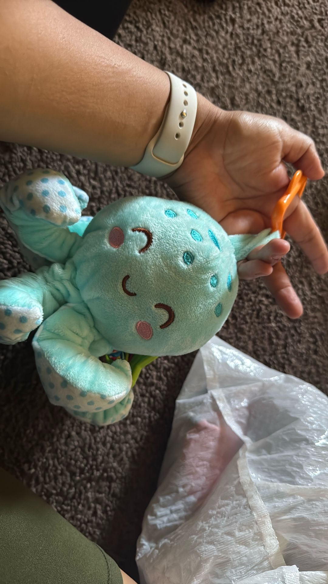 Stuffed Rattle Octopus 🐙 