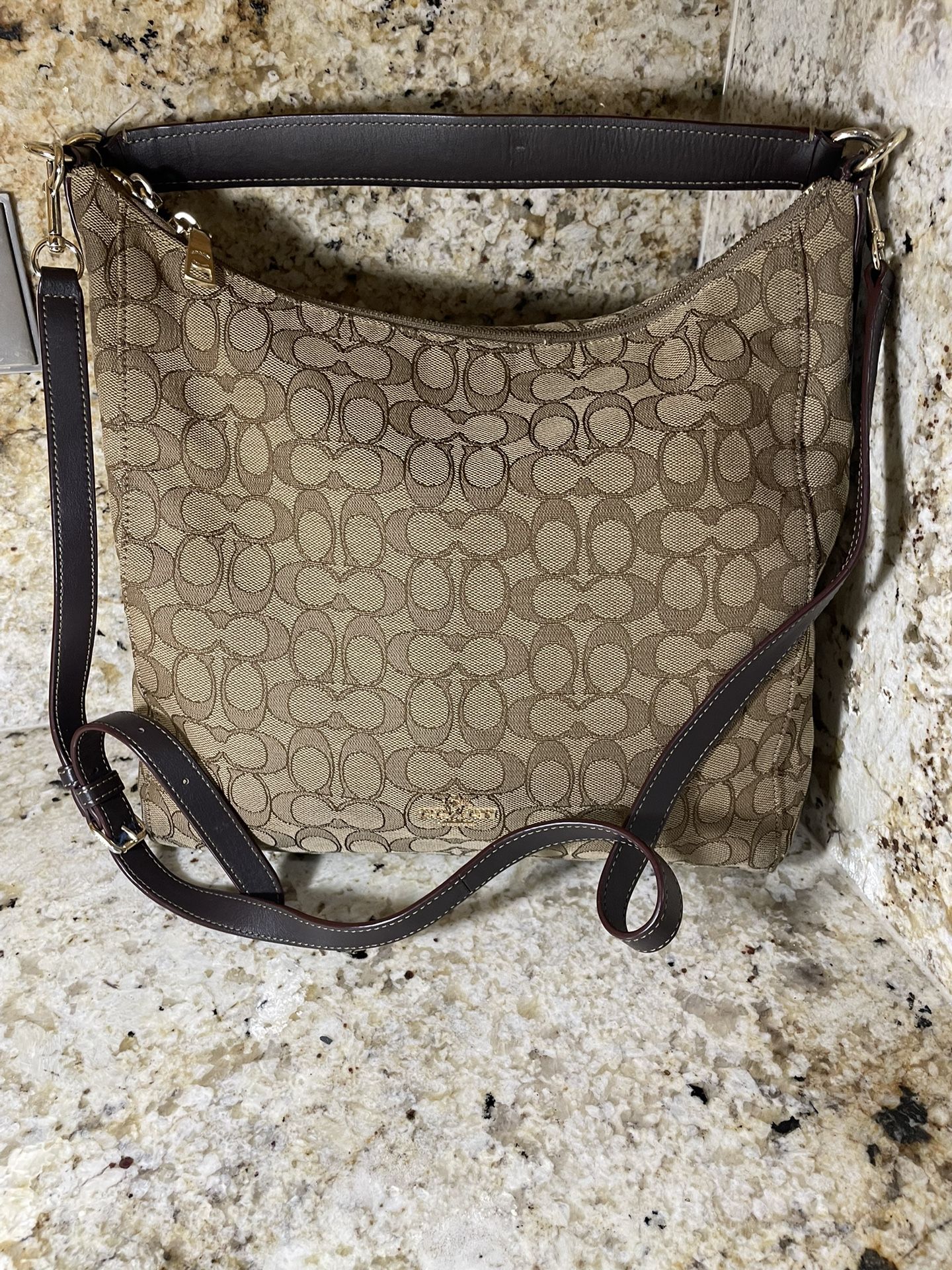 Coach Celeste in Signature Convertible Hobo Crossbody Bag