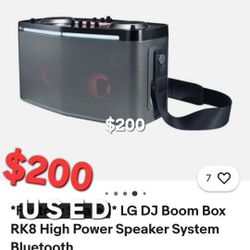 LG Rk8 Loudr Portable Entertainment System
