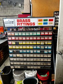 Brass Fittings Rack / Storage