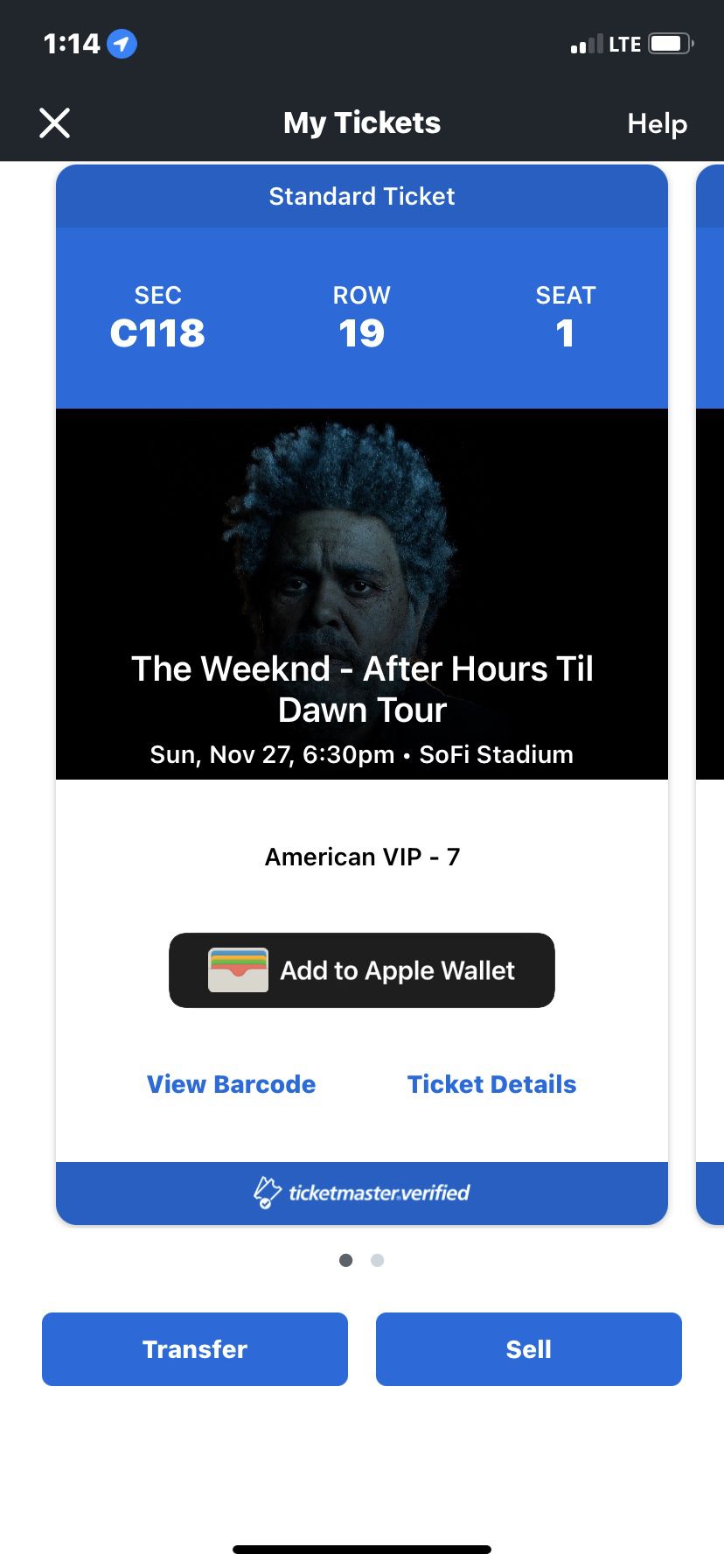 The Weekend tickets