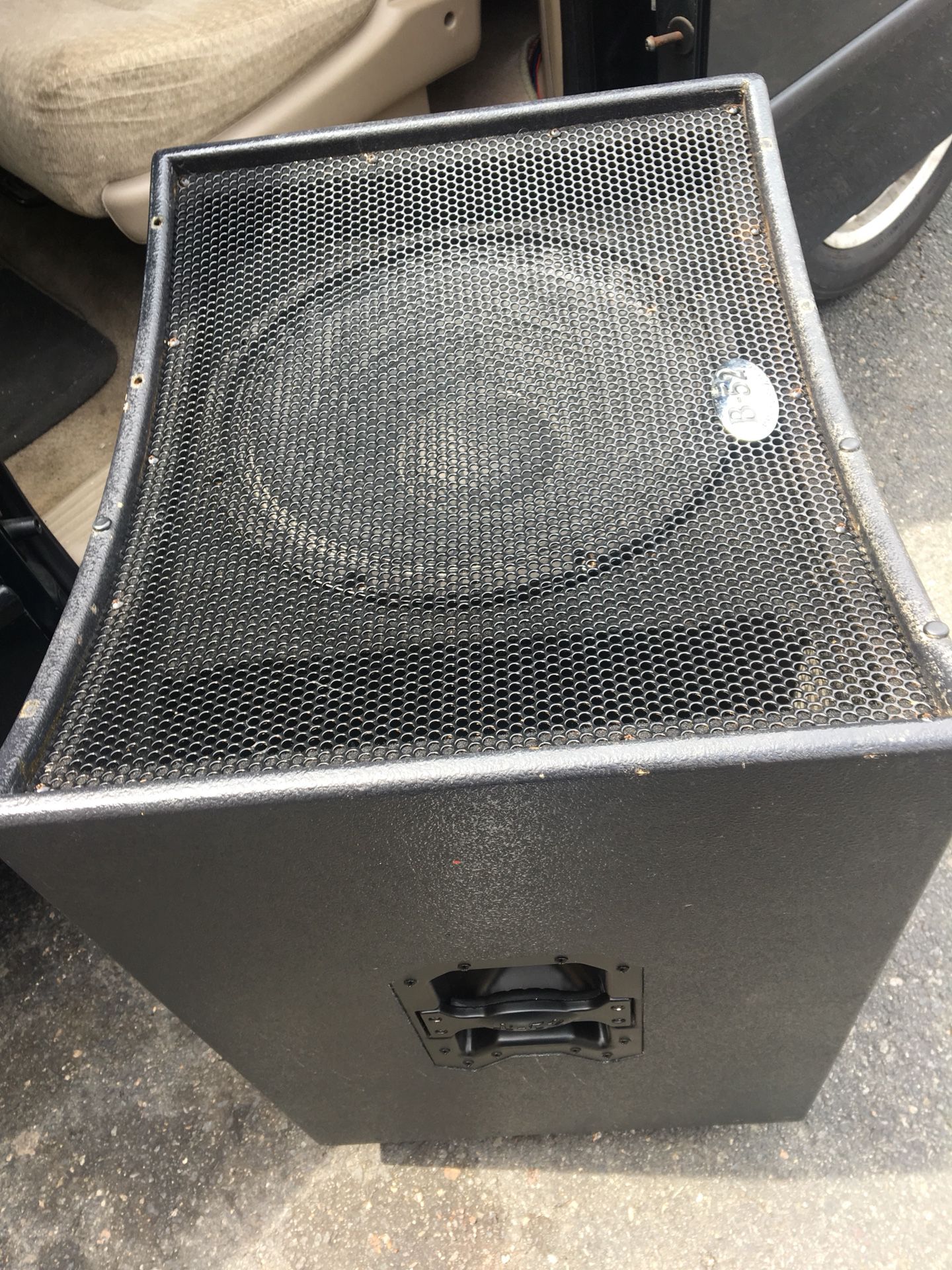 Power Subwoofer 15 Inches 1200 watts