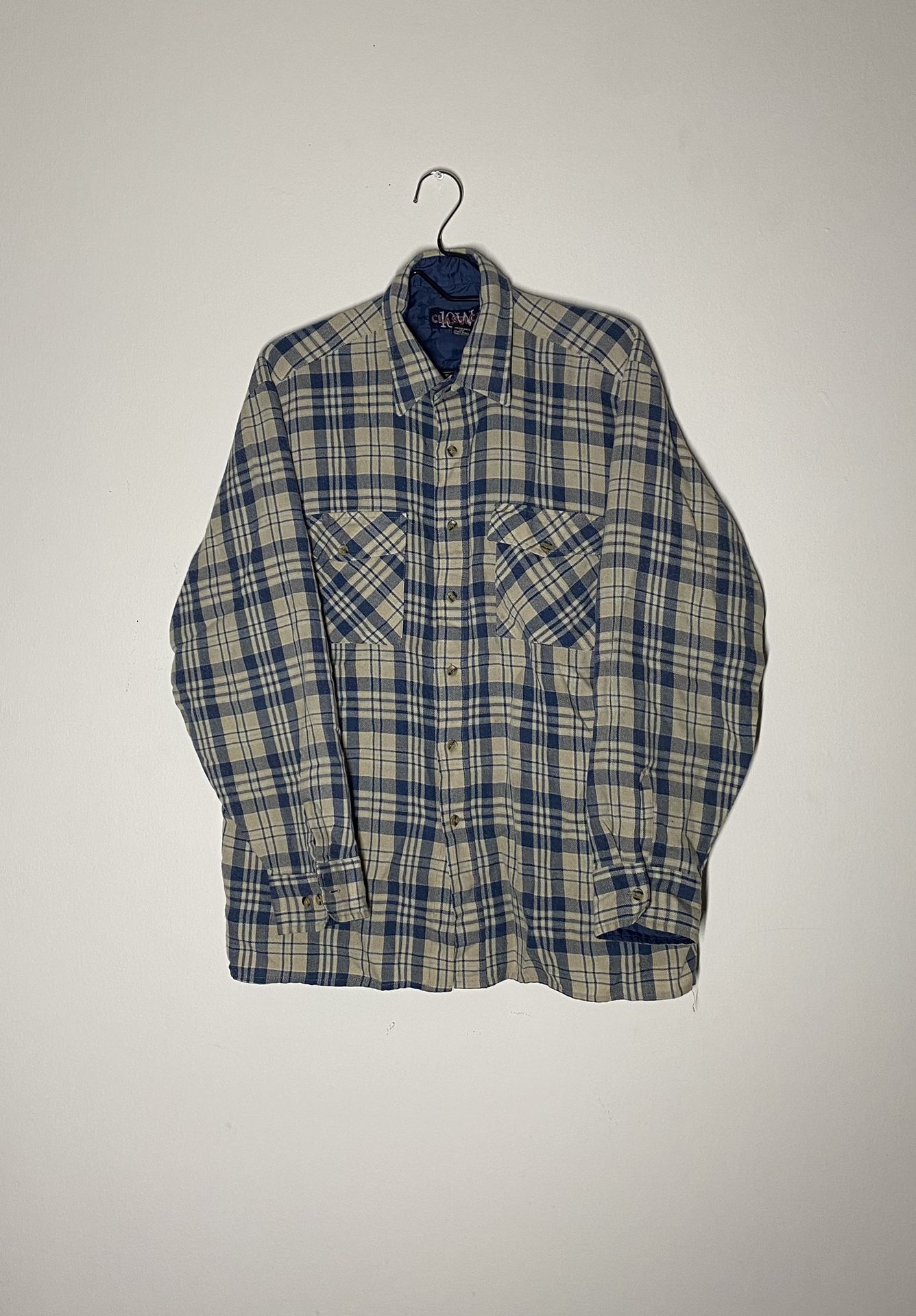 Vintage Plaid Flannel Shirt Medium