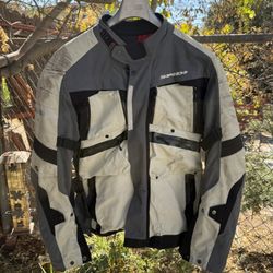 SPIDI ADV Adventure Touring Riding Suit Jacket & Pants With Armor, Thermal, & Rain Layers 