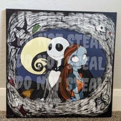 Original Nightmare Before Christmas Art