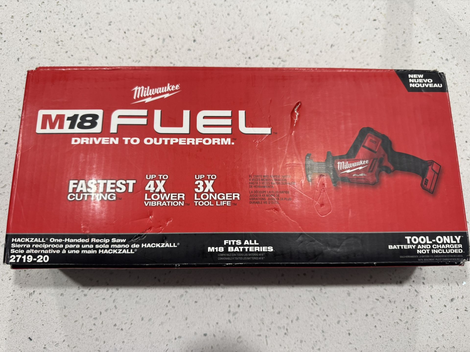 Milwaukee M18 Fuel Hackzall Tool Only