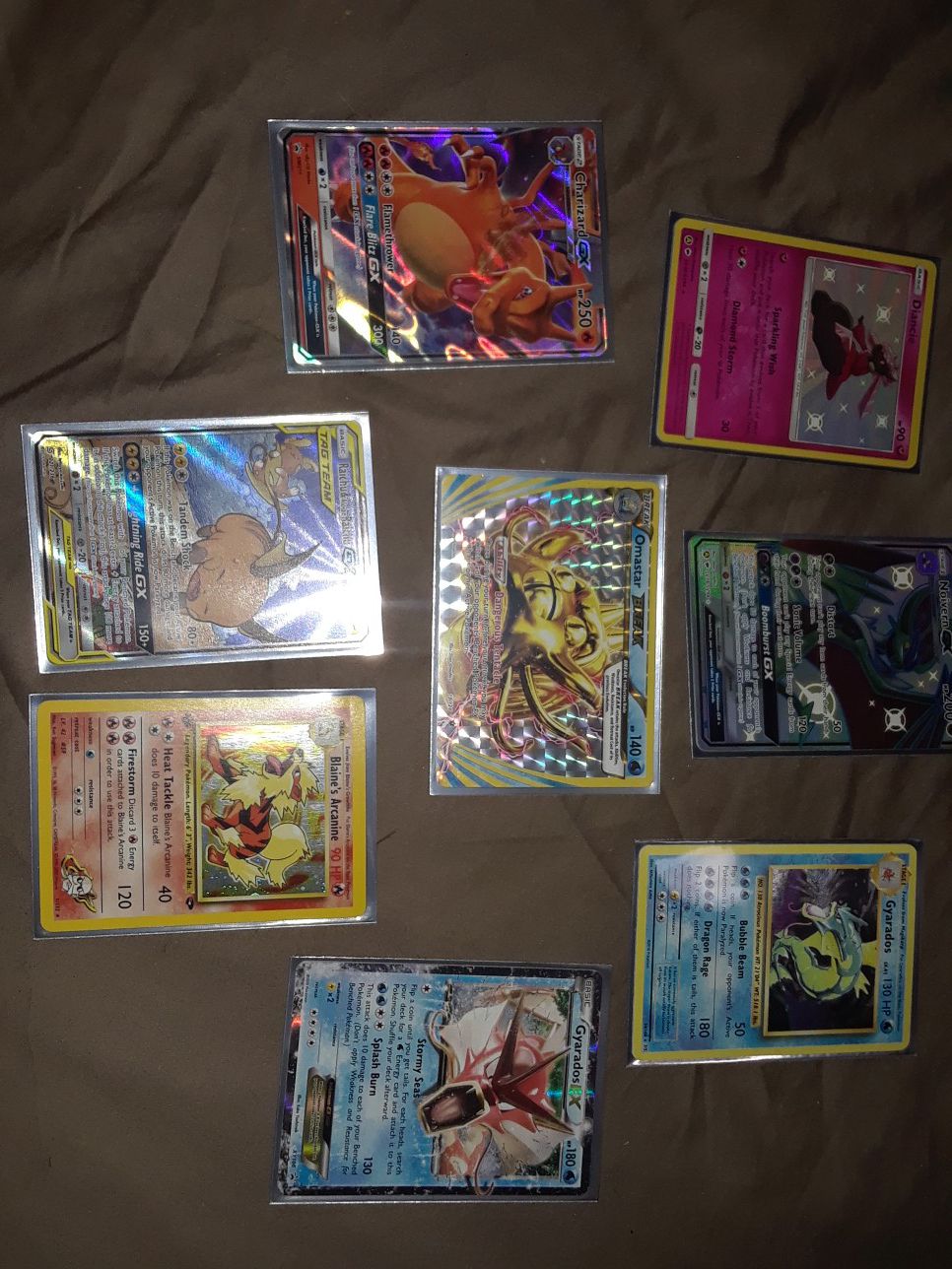 All holo pokemon set with a first edition arcenine and more