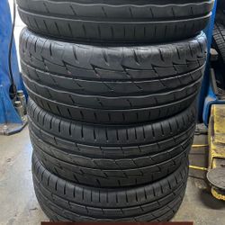 Used like new tires 225/40/18 Firestone fire hawk mount and balance included $450