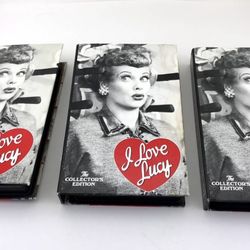 I Love Lucy The Collector's Edition - 3 VHS Tapes
