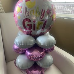 Baby Girl Ballon Decor