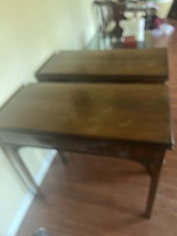 Antique Card Tables Worth 1k!