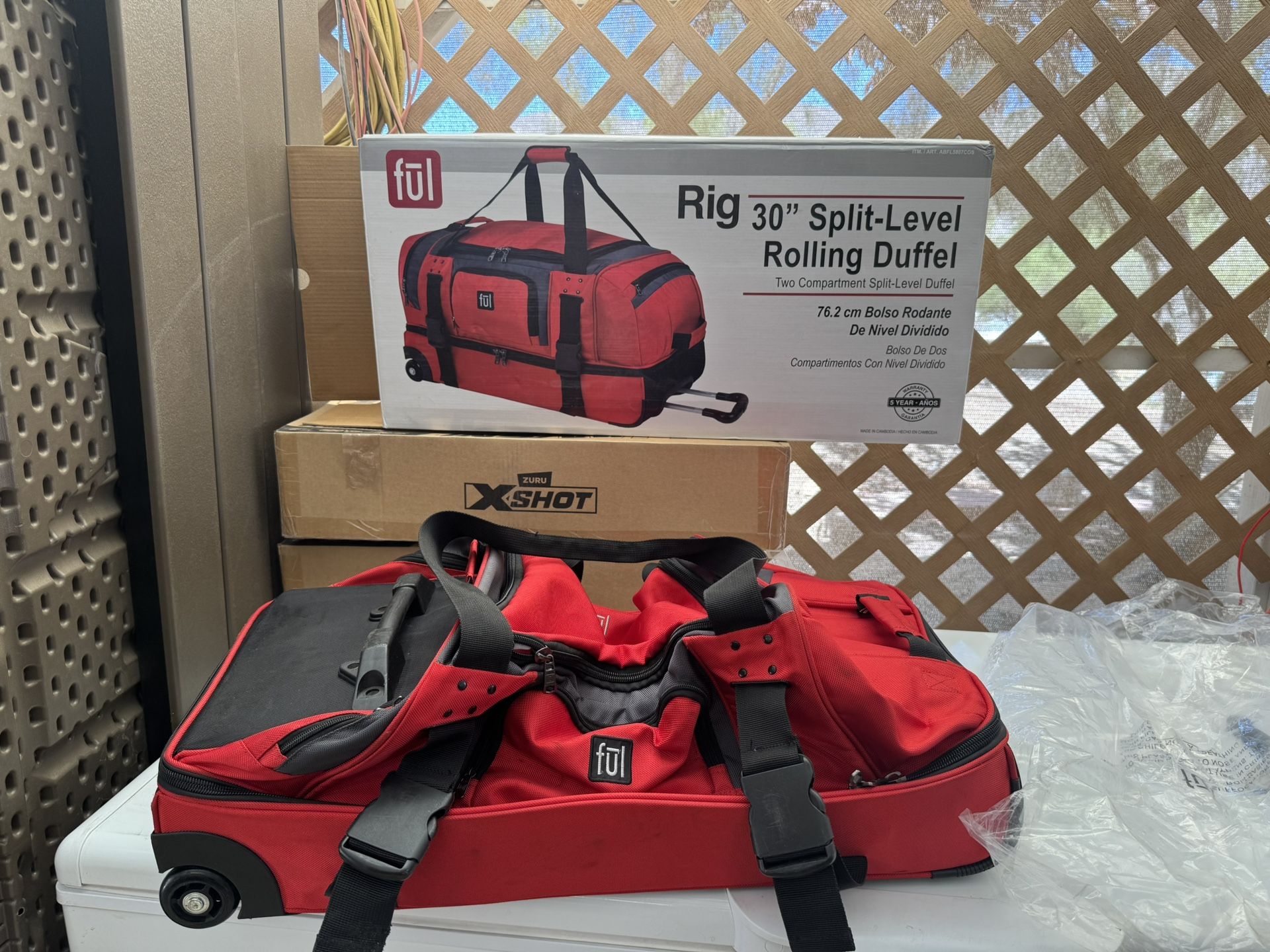Ful Rig 30” Split Level Rolling Duffel