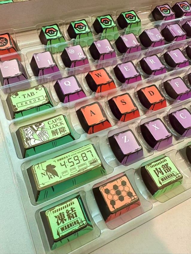 Evangelion Keycaps