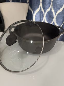 New Cast Iron  cooking pot with lid // Olla de 5litros de hierro fundido
