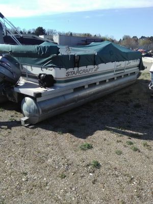 New And Used Pontoon Boats For Sale In Lansing Mi Offerup