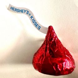 1989 Hallmark Red Hershey Kiss Collection Brooch..
