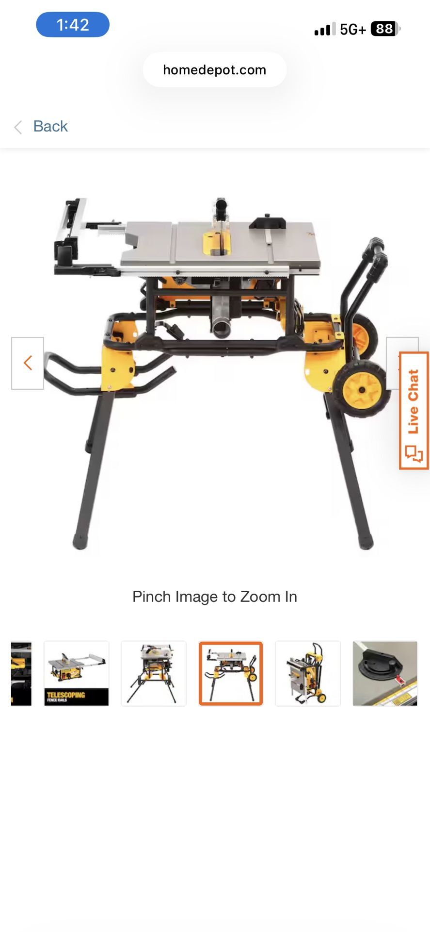 Dewalt Table Saw (New)