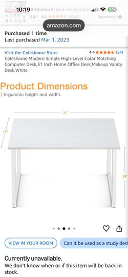 White table/desk
