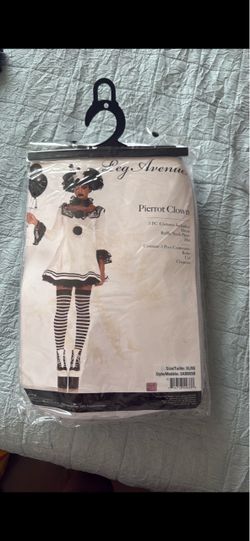 Leg Avenue Pierrot Clown Costume XL