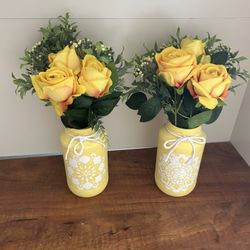 Yellow Rose Arrangements 