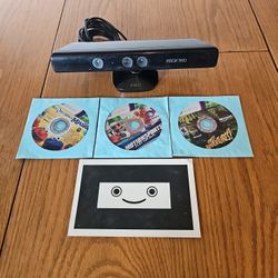 Kinect Xbox 360 Bundle W/games 