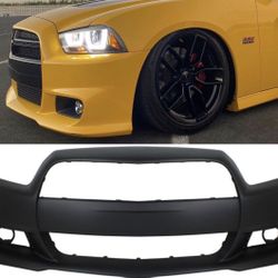 New front bumper for Dodge Charger SRT8 fits all models 2011 through 2015 Exact OEM material. 