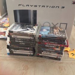 PS3 With 21 Games 