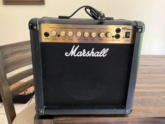 Marshall MG Series 15FX guitar amplifier with digital effects.