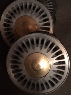 (4) Original Cadillac 15" Rims