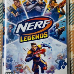 Nerf Legends Video Game for Nintendo Switch (Cartridge & Case) Tested/Works H68