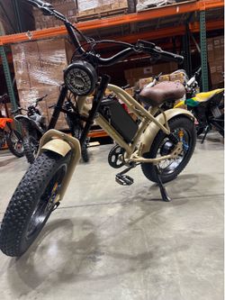 Fat tires e bike