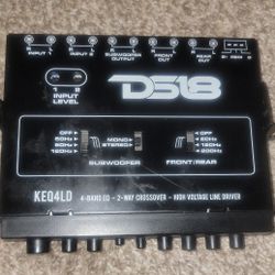 DS18 EQUALIZER/CROSSOVER