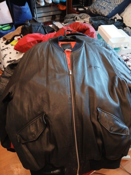 Sean John Leather Jacket