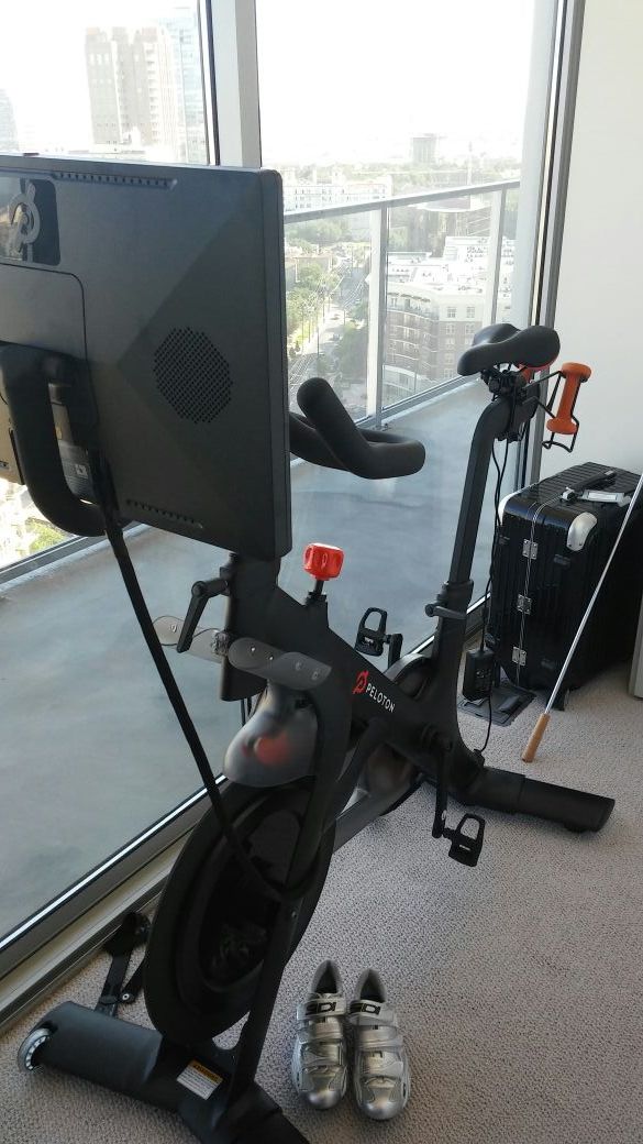 Peloton bike