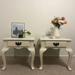 Refurnished Vintage Nightstands/End tables