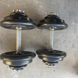Dumbbells.          60 Dollars 