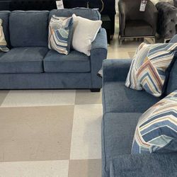 AP🎉 2 Piece Sofa & Loveseat// Fast Delivery & Financing Available 