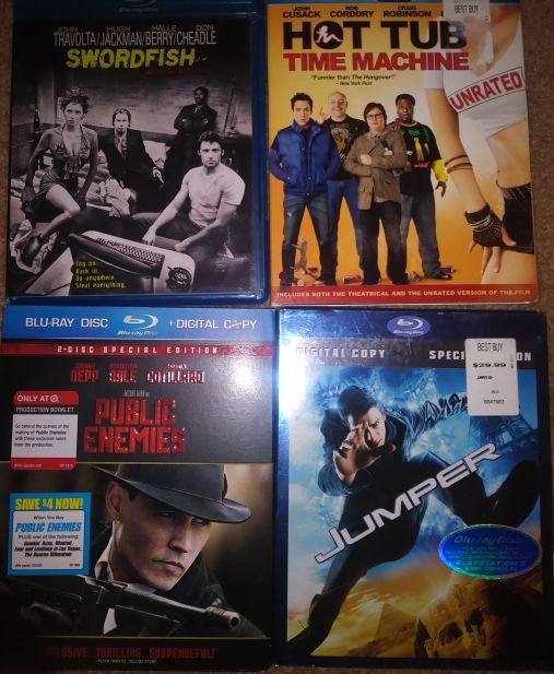 Blu-ray Movies $3 each