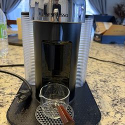 Nespresso Vertuo Espresso Maker, Frother & Pods